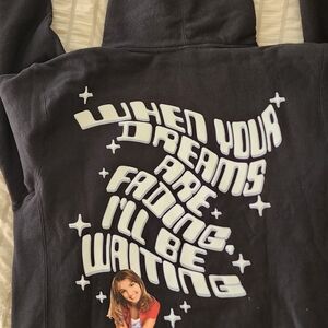 Britney Spears x The Hundreds Hoodie Black Medium NWT Graphic Pop Y2K Streetwear